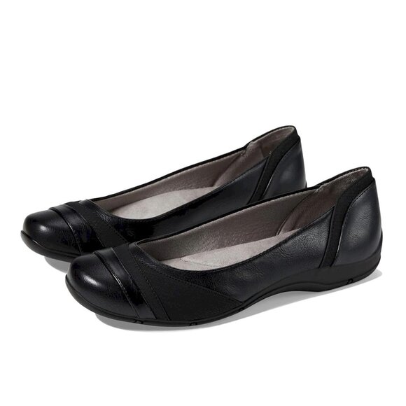 LifeStride Women's Black Dig Flat Size 7.5W New in box - Picture 1 of 9